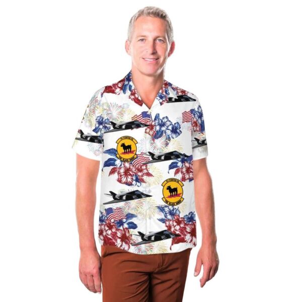 US Air Force 8th Tactical Fighter Squadron F-117A 4th Of July Hawaiian Shirt For Men And Women US Air Force 8th Tactical Fighter Squadron F-117A 4th Of July Hawaiian Shirt For Men And Women