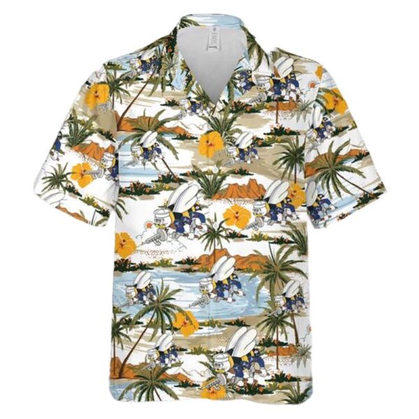 US Navy SEABEES Naval Construction Force (NCF) Hawaiian Shirt Outfit US Navy SEABEES Naval Construction Force (NCF) Hawaiian Shirt Outfit