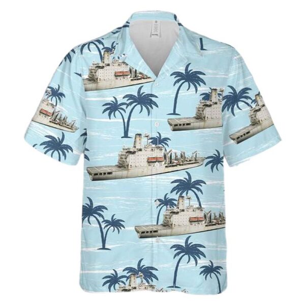 US Navy USNS Walter S Diehl (T-AO-193) Hawaiian Shirt Outfit