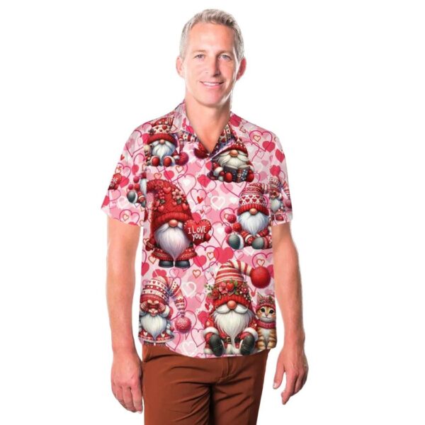 Valentines Gnome Cheap Hawaiian Shirt