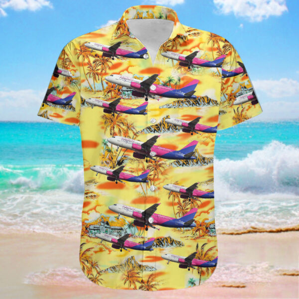 Airbus A320-232 Wizz Air Hawaiian Shirt Airbus A320-232 Wizz Air Hawaiian Shirt
