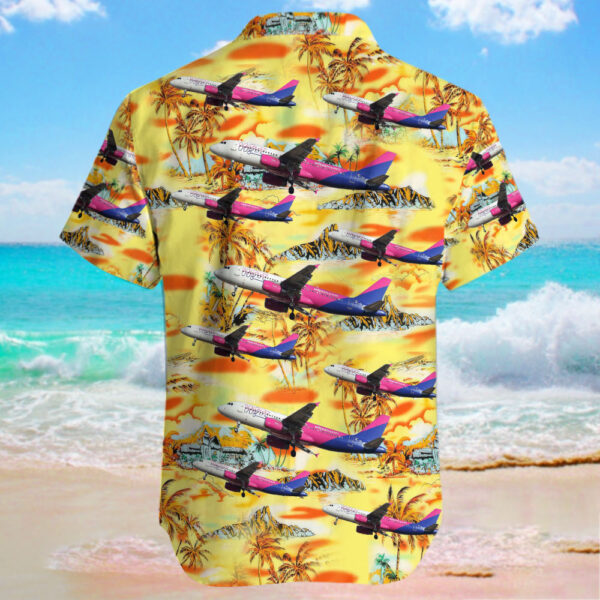 Airbus A320-232 Wizz Air Hawaiian Shirt Airbus A320-232 Wizz Air Hawaiian Shirt