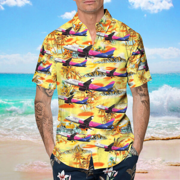 Airbus A320-232 Wizz Air Hawaiian Shirt Airbus A320-232 Wizz Air Hawaiian Shirt