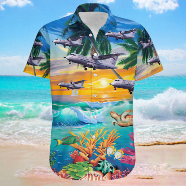 ATR 42-500 Eurowings Hawaiian Shirt