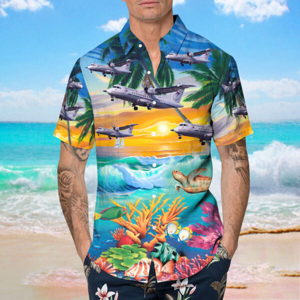 ATR 42-500 Eurowings Hawaiian Shirt