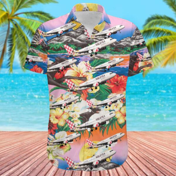 Airbus A319-112 Volotea Hawaiian Shirt Airbus A319-112 Volotea Hawaiian Shirt