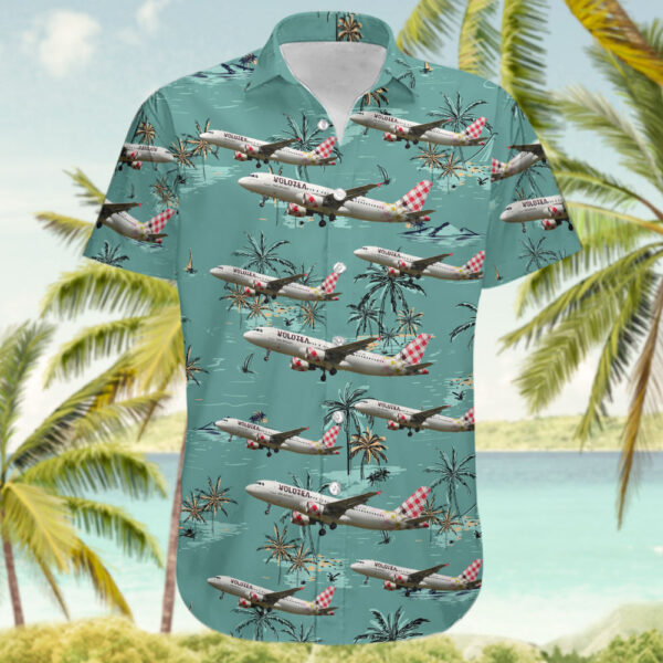 Airbus A320-216 Volotea Hawaiian Shirt Airbus A320-216 Volotea Hawaiian Shirt