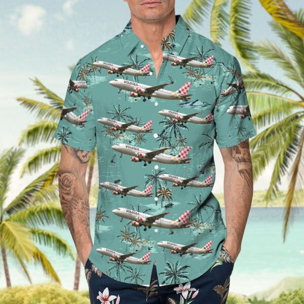 Airbus A320-216 Volotea Hawaiian Shirt Airbus A320-216 Volotea Hawaiian Shirt