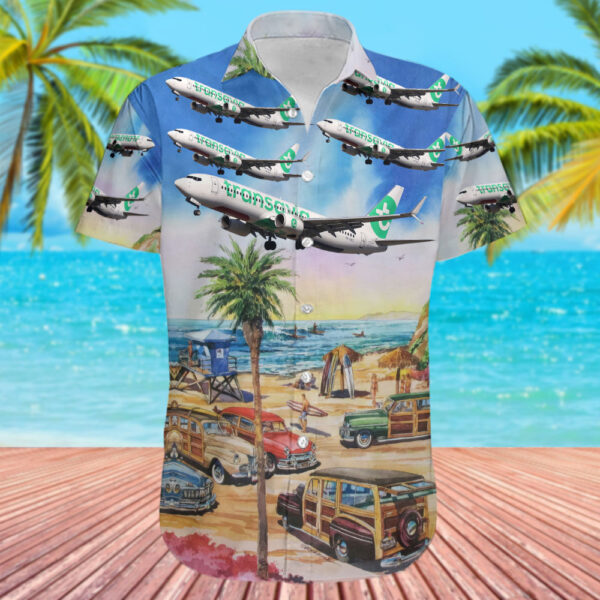 Boeing 737-8K2 Transavia Hawaiian Shirt