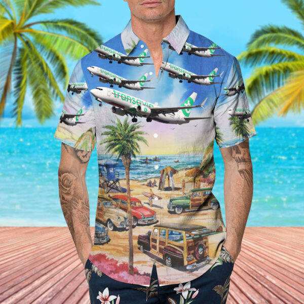 Boeing 737-8K2 Transavia Hawaiian Shirt