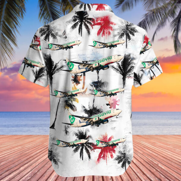 Boeing 737-8K2 Transavia France Hawaiian Shirt