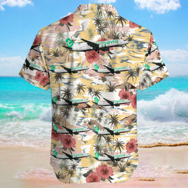 Boeing 737-8GJ Transavia France Hawaiian Shirt