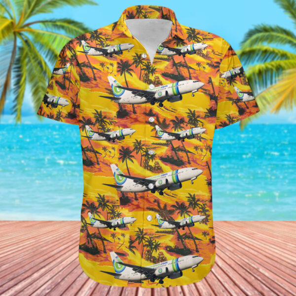Boeing 737-7K2 Transavia Denmark Hawaiian Shirt