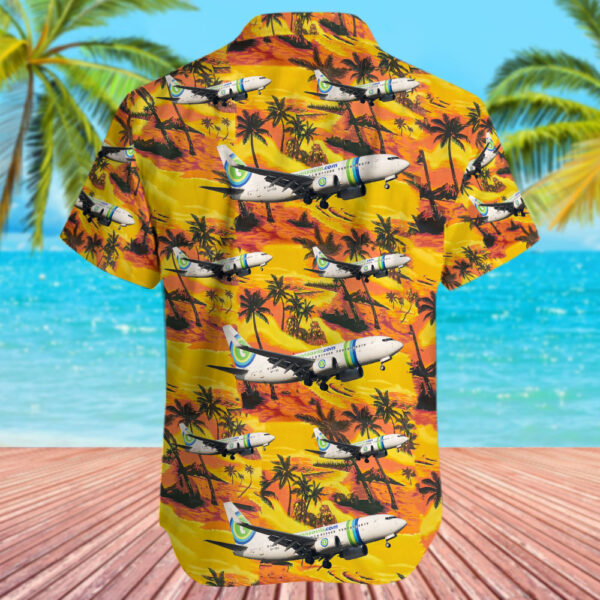 Boeing 737-7K2 Transavia Denmark Hawaiian Shirt