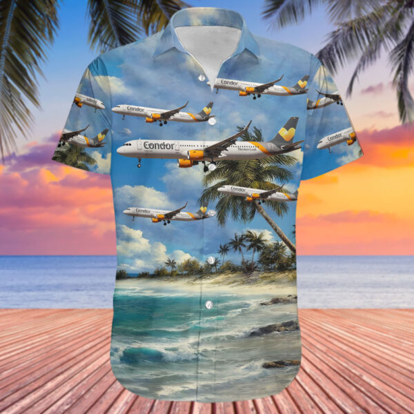 Airbus A321-211 Condor Hawaiian Shirt Airbus A321-211 Condor Hawaiian Shirt
