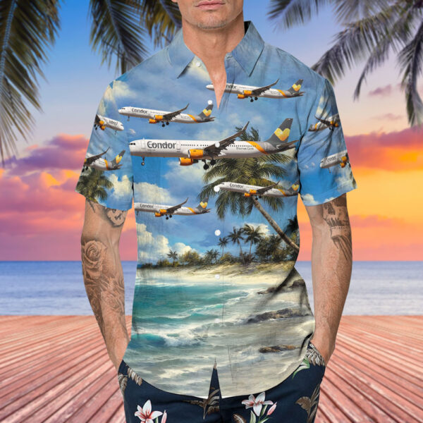 Airbus A321-211 Condor Hawaiian Shirt Airbus A321-211 Condor Hawaiian Shirt