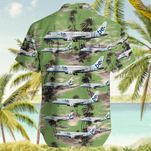 Embraer ERJ-170-200STD Flybe Hawaiian Shirt Embraer ERJ-170-200STD Flybe Hawaiian Shirt