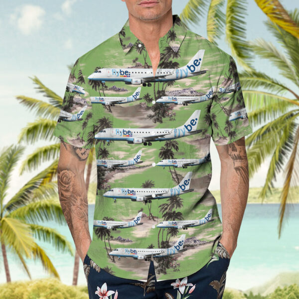 Embraer ERJ-170-200STD Flybe Hawaiian Shirt Embraer ERJ-170-200STD Flybe Hawaiian Shirt