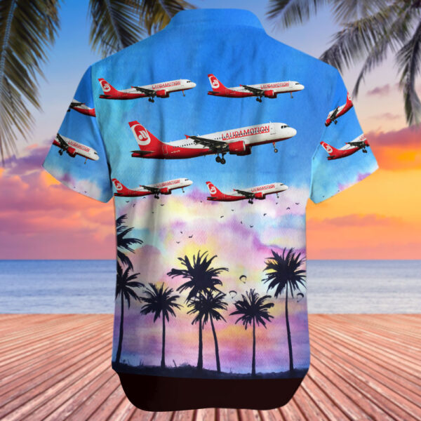Airbus A320-214 LaudaMotion Hawaiian Shirt Airbus A320-214 LaudaMotion Hawaiian Shirt