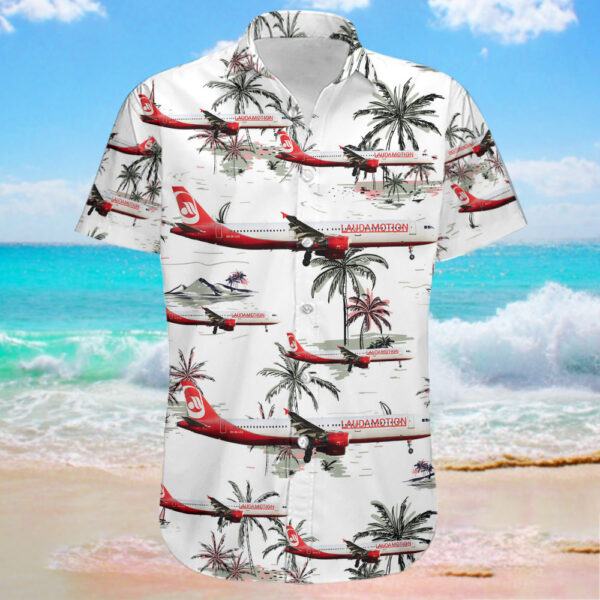 Airbus A321-211 LaudaMotion Hawaiian Shirt Airbus A321-211 LaudaMotion Hawaiian Shirt