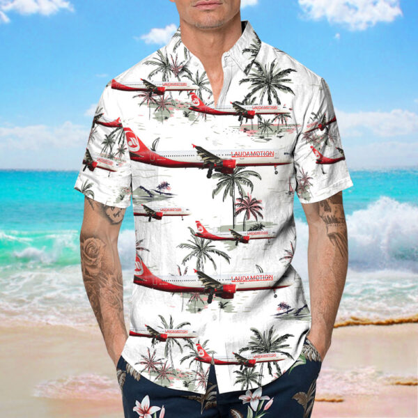 Airbus A321-211 LaudaMotion Hawaiian Shirt Airbus A321-211 LaudaMotion Hawaiian Shirt