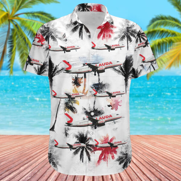 Airbus A320-232 LaudaMotion Hawaiian Shirt