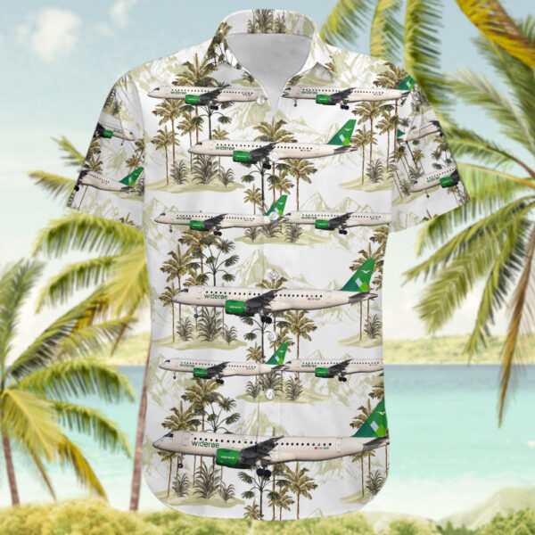 Embraer ERJ-190-300STD Widerøe Hawaiian Shirt
