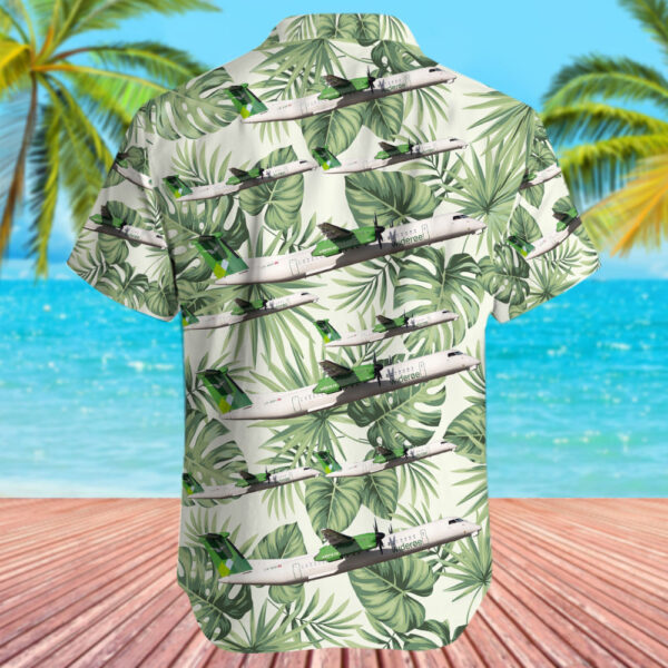 Bombardier Dash 8-Q402 Widerøe Hawaiian Shirt