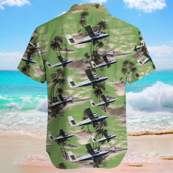 De Havilland Canada DHC-6-300 Twin Otter Loganair Hawaiian Shirt De Havilland Canada DHC-6-300 Twin Otter Loganair Hawaiian Shirt