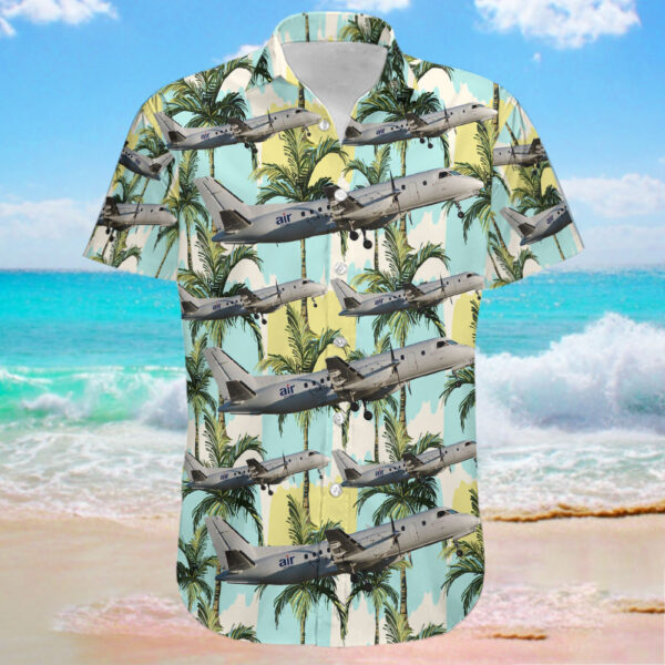 Saab 340A Loganair Hawaiian Shirt Saab 340A Loganair Hawaiian Shirt