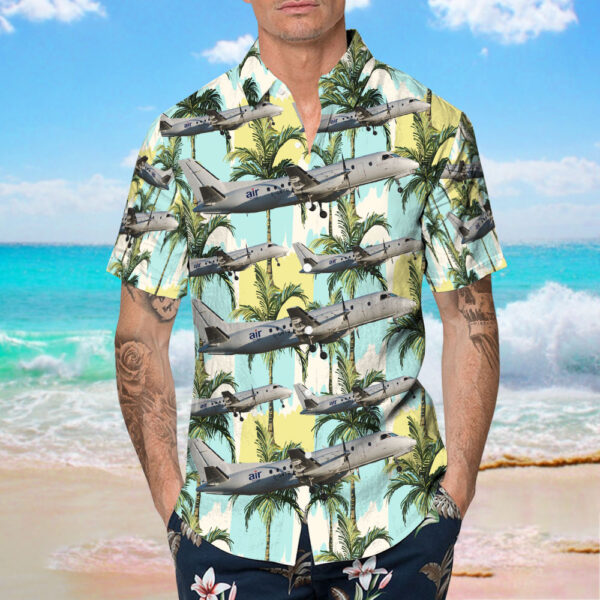 Saab 340A Loganair Hawaiian Shirt Saab 340A Loganair Hawaiian Shirt