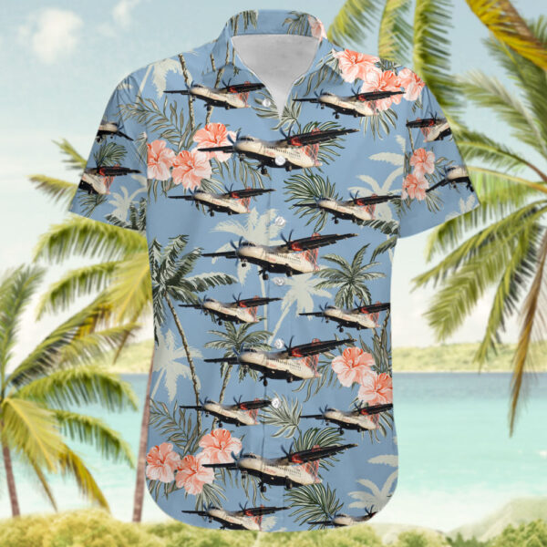 ATR 42-500 Loganair Hawaiian Shirt ATR 42-500 Loganair Hawaiian Shirt