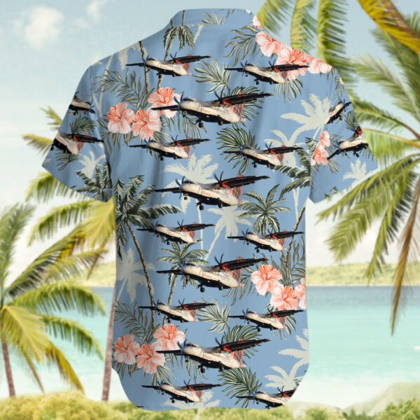 ATR 42-500 Loganair Hawaiian Shirt ATR 42-500 Loganair Hawaiian Shirt