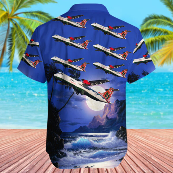 ATR 72-600 Loganair Hawaiian Shirt ATR 72-600 Loganair Hawaiian Shirt