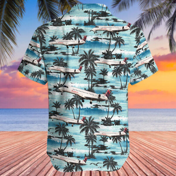 Embraer ERJ-145EP Loganair Hawaiian Shirt