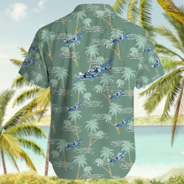Lockheed P-38L Lightning The Flying Bulls Hawaiian Shirt Lockheed P-38L Lightning The Flying Bulls Hawaiian Shirt