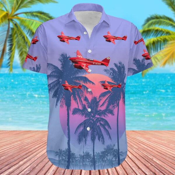 De Havilland DH-88 Comet Private Hawaiian Shirt De Havilland DH-88 Comet Private Hawaiian Shirt