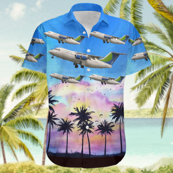 British Aerospace BAe 146-200 CityJet Hawaiian Shirt