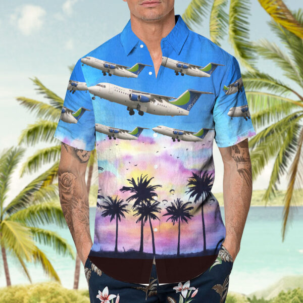 British Aerospace BAe 146-200 CityJet Hawaiian Shirt