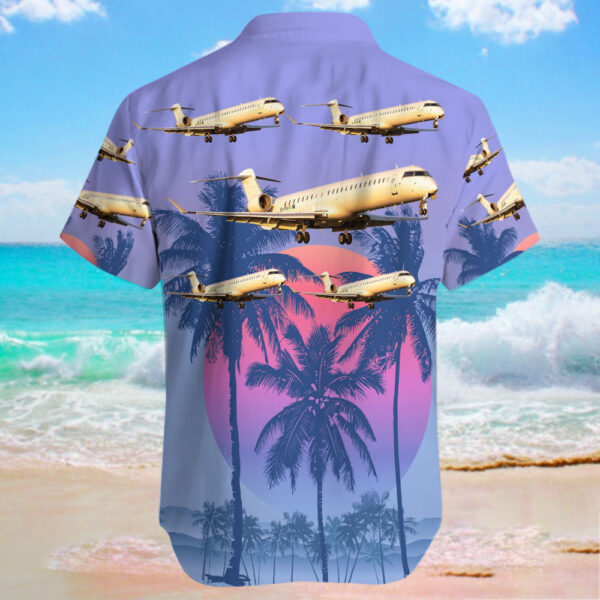 Bombardier CRJ-900LR CityJet Hawaiian Shirt Bombardier CRJ-900LR CityJet Hawaiian Shirt