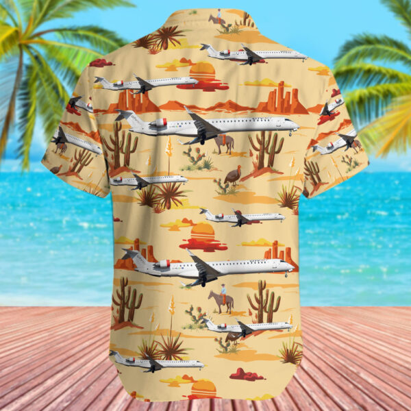 Bombardier CRJ-1000EL CityJet Hawaiian Shirt Bombardier CRJ-1000EL CityJet Hawaiian Shirt