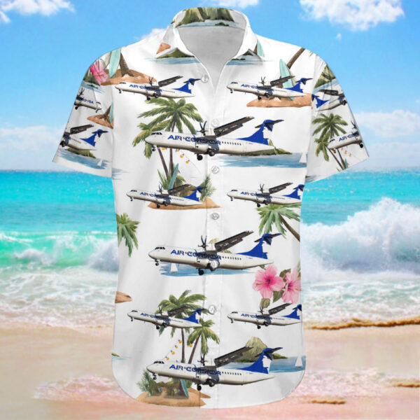 ATR 72-212A(500) Air Corsica Hawaiian Shirt ATR 72-212A(500) Air Corsica Hawaiian Shirt
