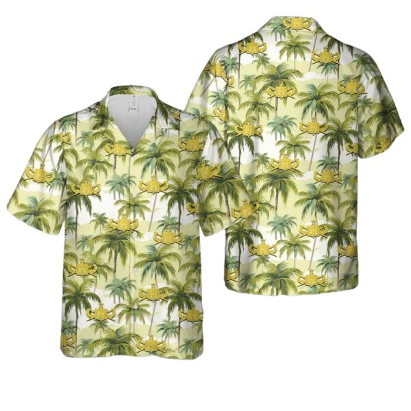 Hazardous Devices Technician HDT Bomb Squad Diver Gold Hawaiian Shirt Cheap Hazardous Devices Technician HDT Bomb Squad Diver Gold Hawaiian Shirt Cheap