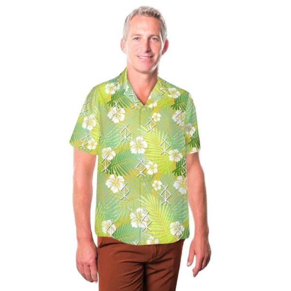 Protection Rune Hawaiian Shirt Man Protection Rune Hawaiian Shirt Man