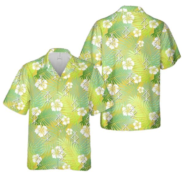 Protection Rune Hawaiian Shirt Man Protection Rune Hawaiian Shirt Man