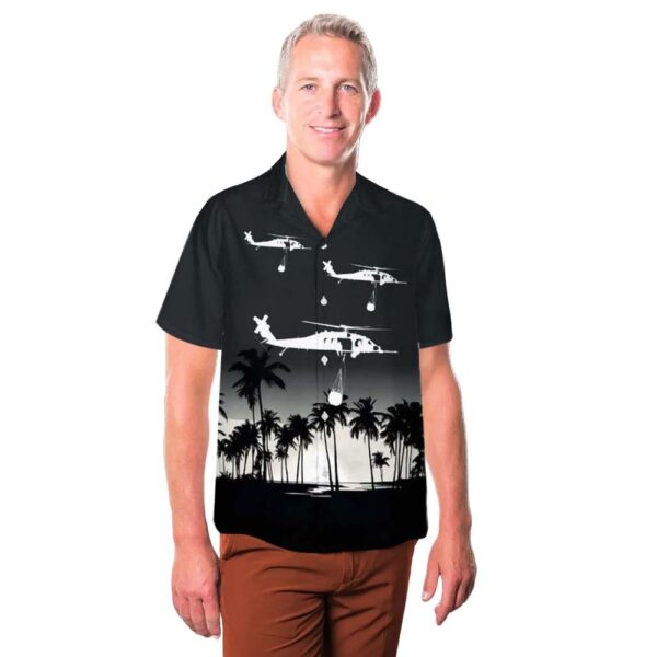 Sikorsky HH-60 Pave Hawk Pilot Firefighting Hawaiian Shirt For Men And Women Sikorsky HH-60 Pave Hawk Pilot Firefighting Hawaiian Shirt For Men And Women