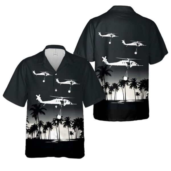 Sikorsky HH-60 Pave Hawk Pilot Firefighting Hawaiian Shirt For Men And Women Sikorsky HH-60 Pave Hawk Pilot Firefighting Hawaiian Shirt For Men And Women