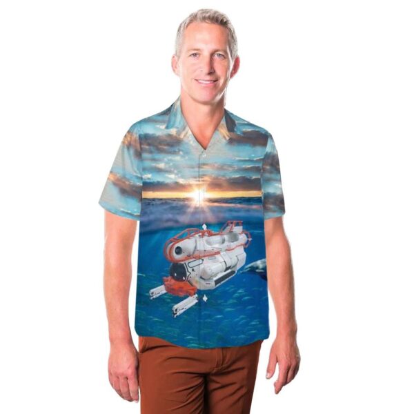 Submarine Rescue System NATO PBR Hawaiian Shirt Man Submarine Rescue System NATO PBR Hawaiian Shirt Man