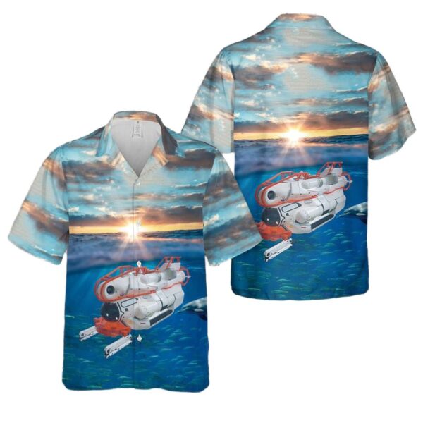 Submarine Rescue System NATO PBR Hawaiian Shirt Man Submarine Rescue System NATO PBR Hawaiian Shirt Man
