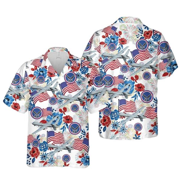 US Air Force 25 ATKW MQ-9 Reaper Hawaiian Shirt Outfit US Air Force 25 ATKW MQ-9 Reaper Hawaiian Shirt Outfit